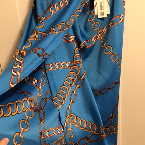 Zara Chain Print Pareo Skirt - Picture 11 of 11